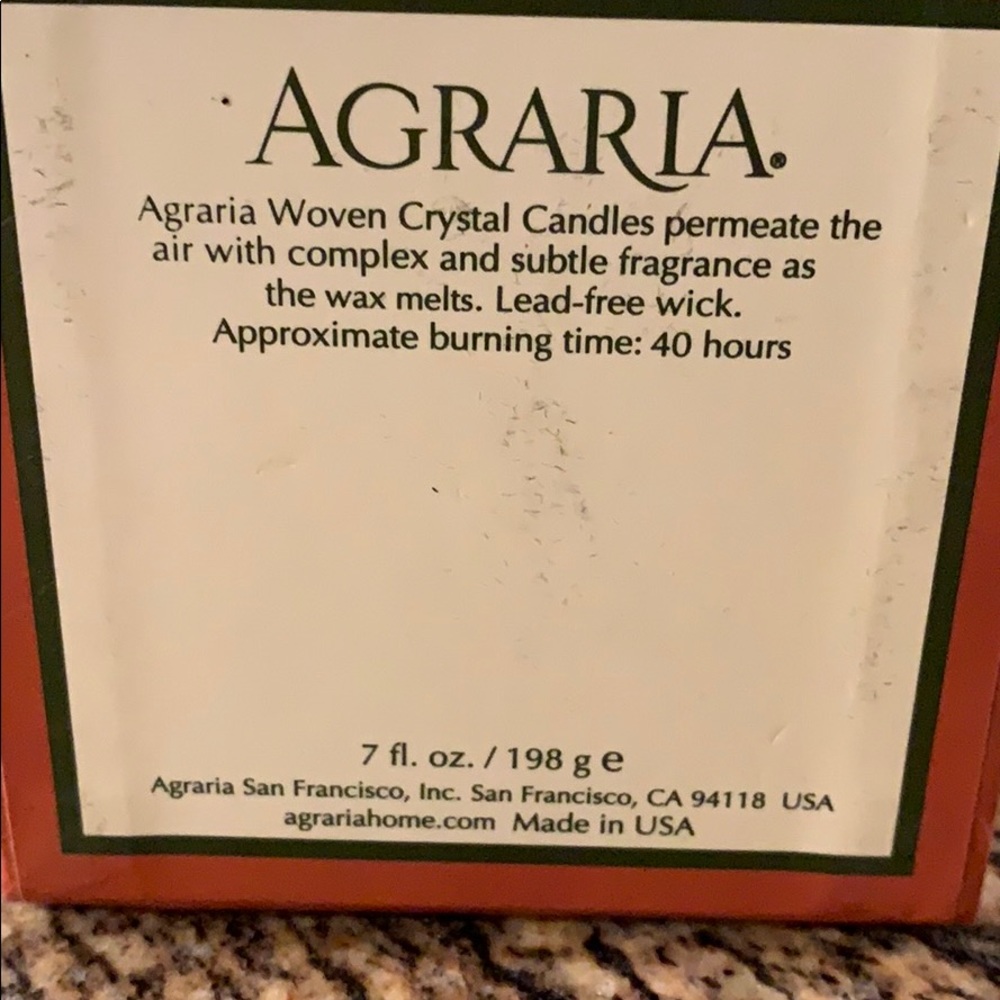 Agraria candle, mediterranean jasmine - Picture 14 of 14